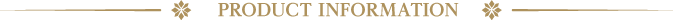 PRODUCT INFORMATION