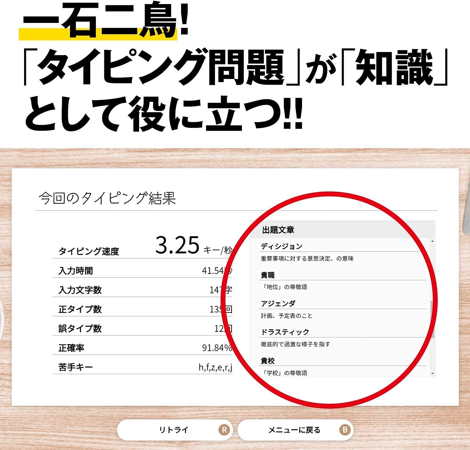 絶対即戦力タイピングマスター Win＆Mac版